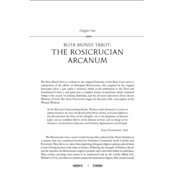 Καρτες ταρω - Rota Mundi Tarot: The Rosicrucian Arcanum 
