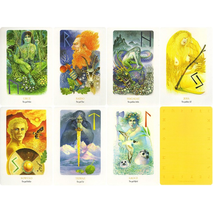 Οράματα Ρούνων - The Rune Vision Cards Κάρτες Μαντείας