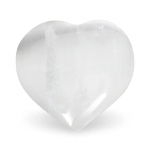 Καρδιά Σεληνίτη 3cm (selenite)