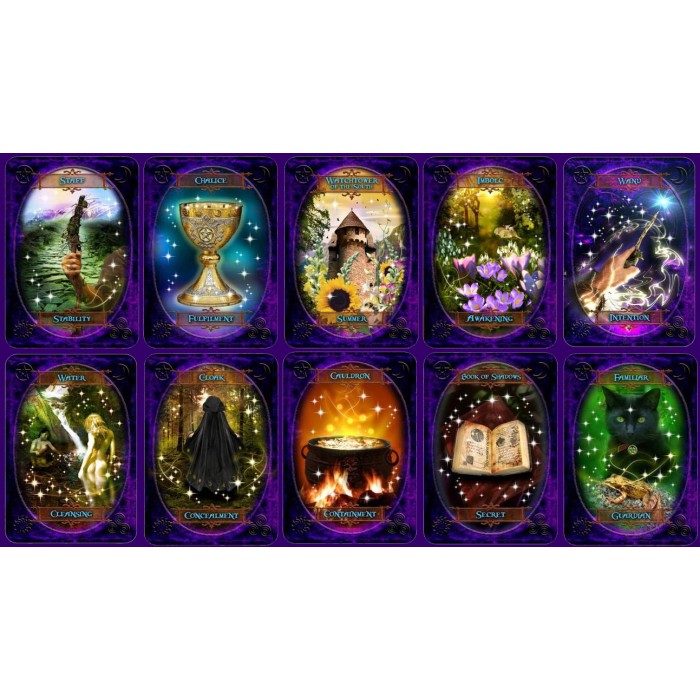 Witches Wisdom Oracle Cards - Η Σοφία της Μάγισσας Κάρτες Μαντείας